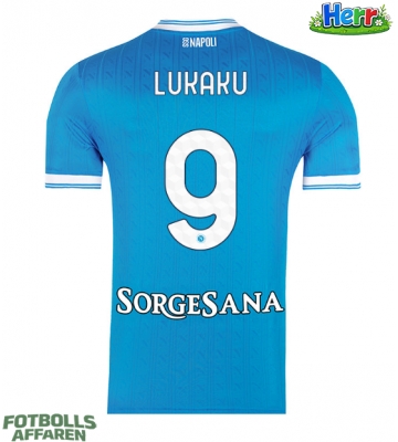 SSC Napoli Romelu Lukaku #9 Hemmatröja 2025-26 Kortärmad